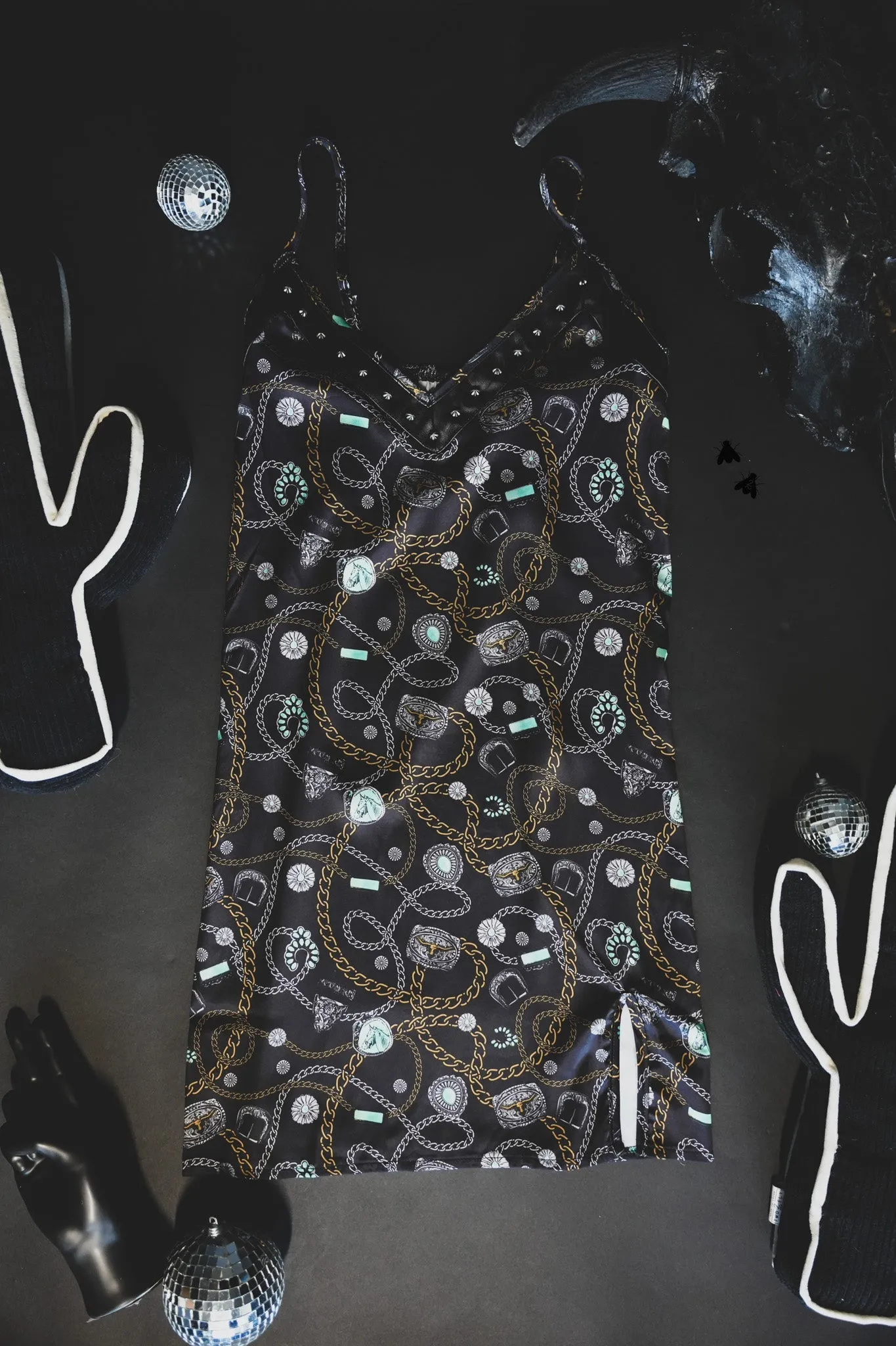 RODEO DRIVE DRESS [NO M-L]