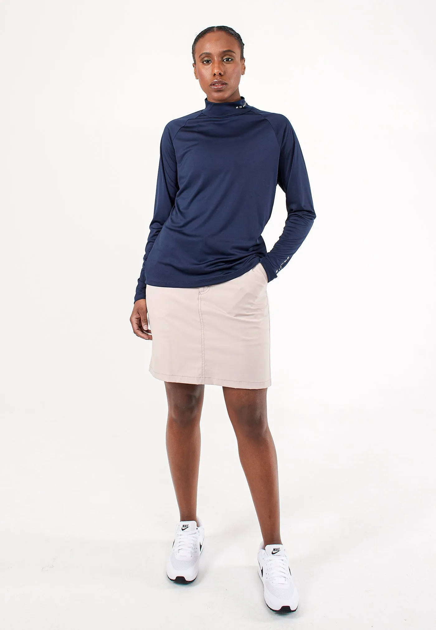 ROHNISCH Addison Long Sleeve Base Layer Navy