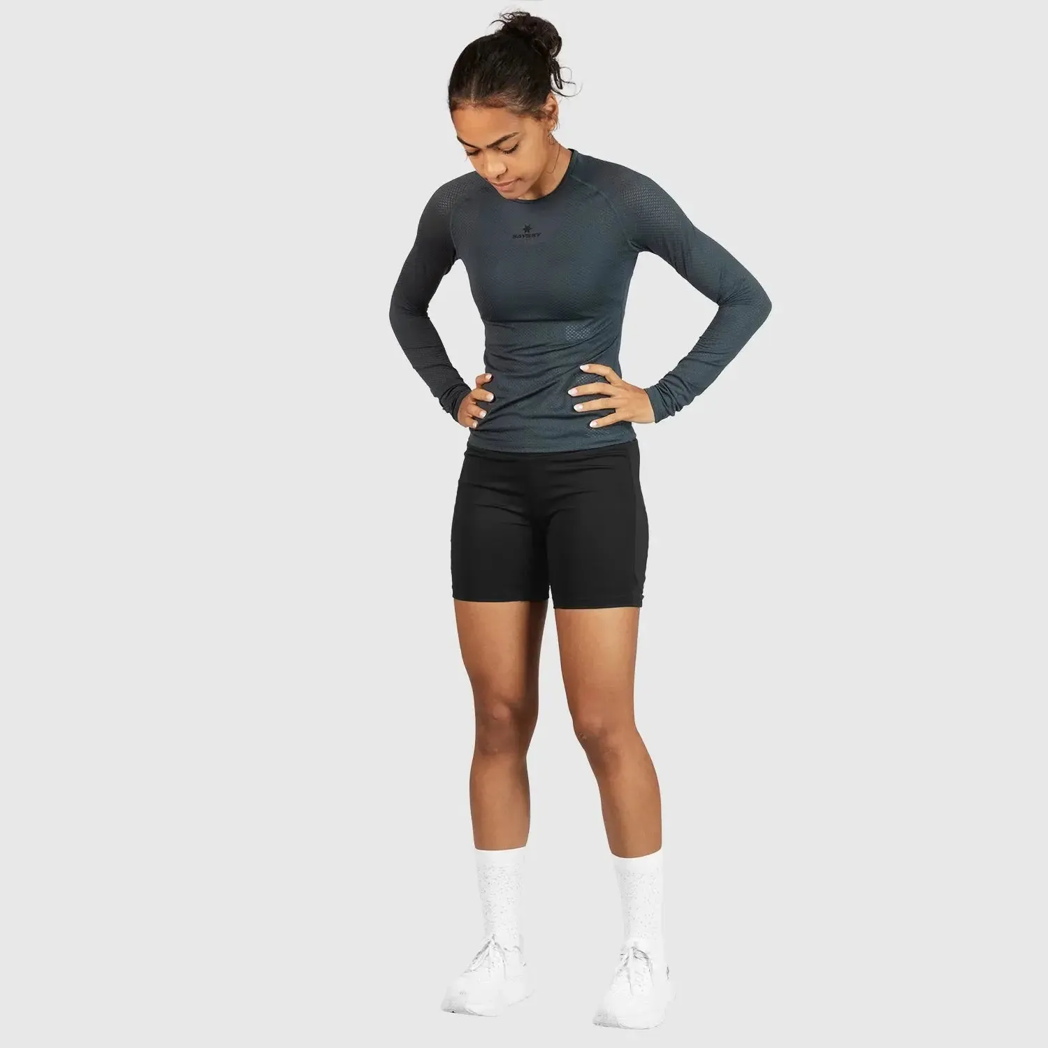Saysky | Mesh Base Layer | Long Sleeve | Grey