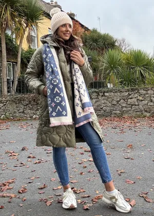 Severina Khaki Puffer Jacket