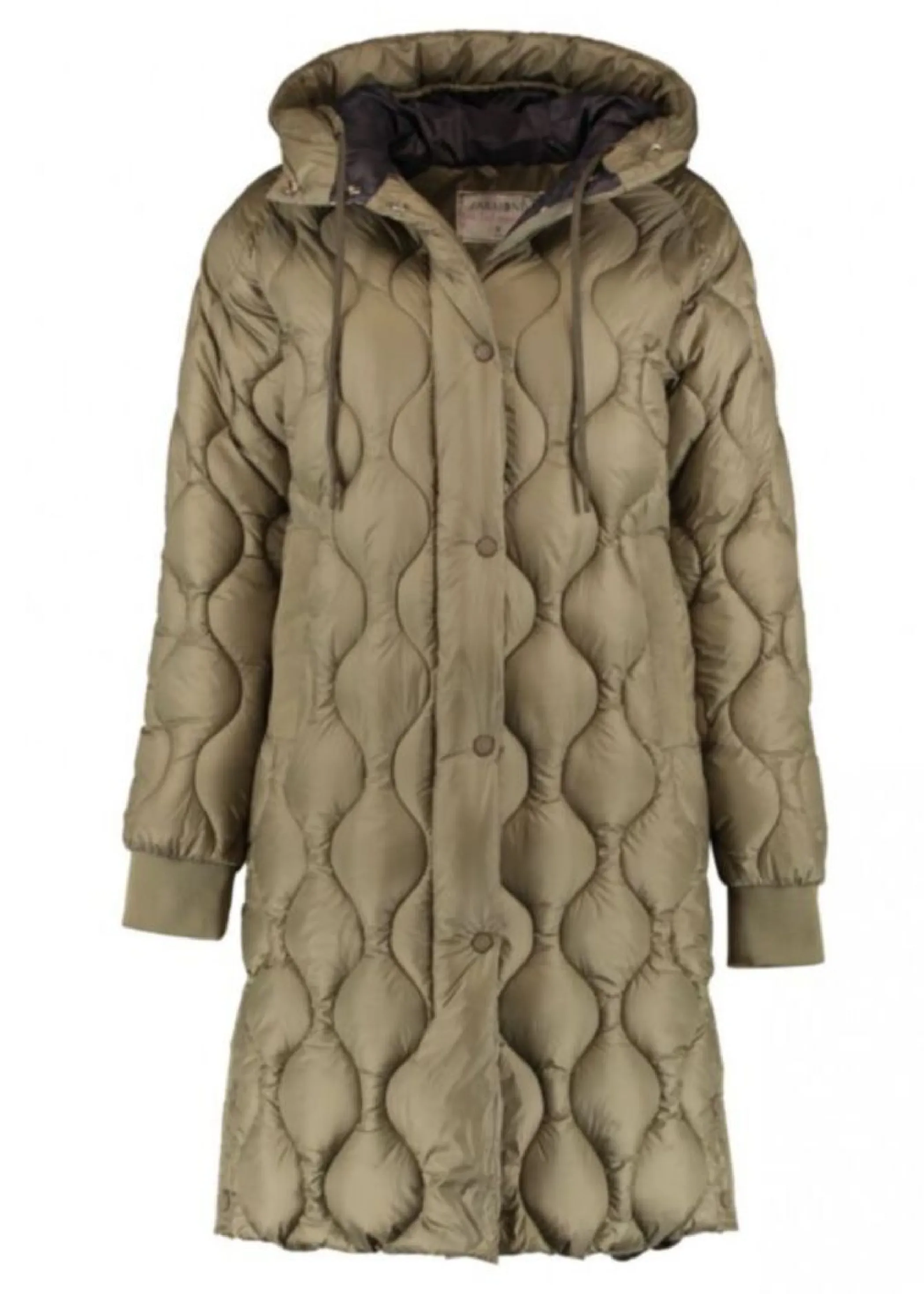 Severina Khaki Puffer Jacket