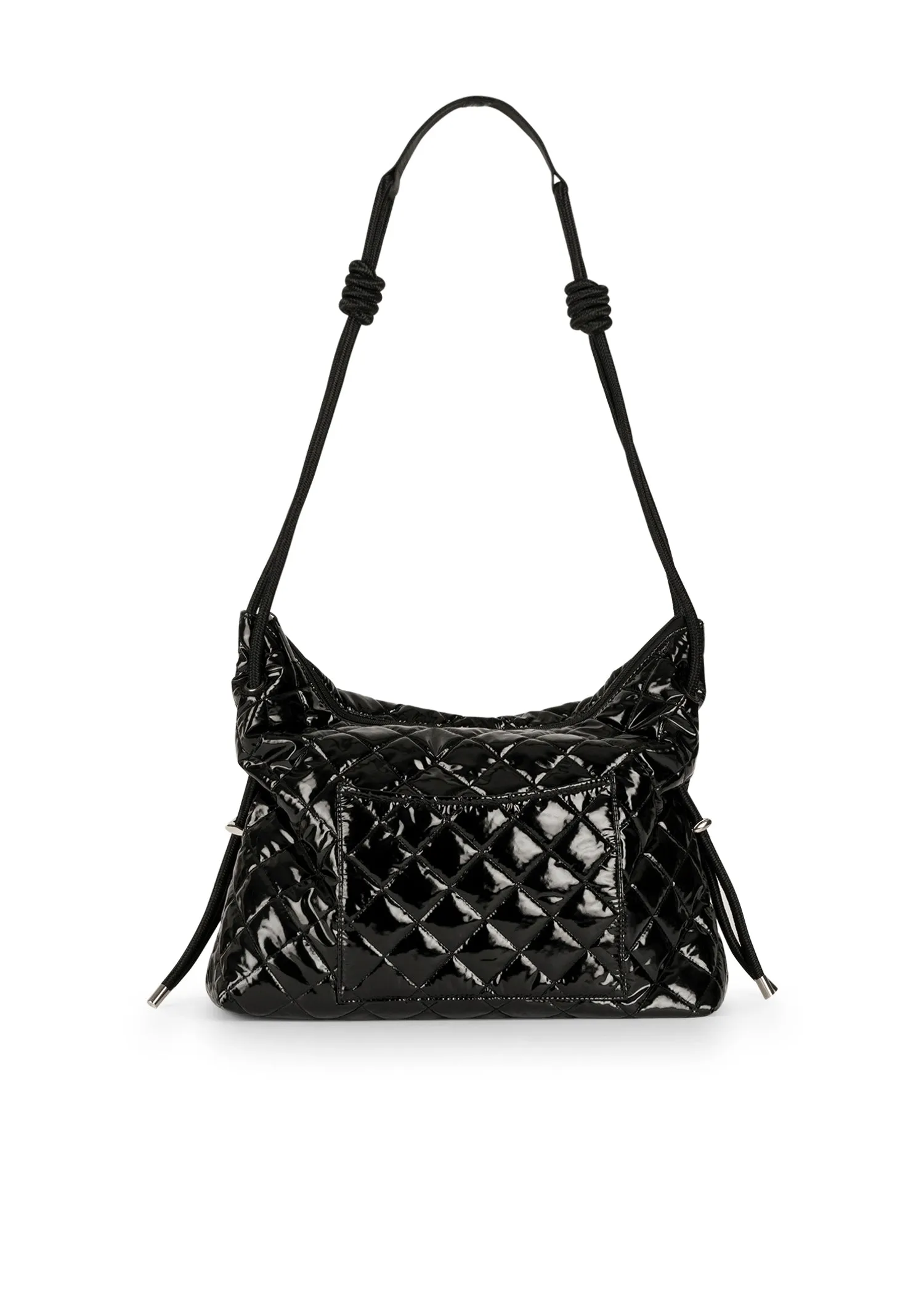 Stacey Noir Convertible Shoulder Bag - Haute Shore