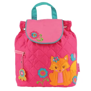 Stephen Joseph Quilted Backpack Girl Fox