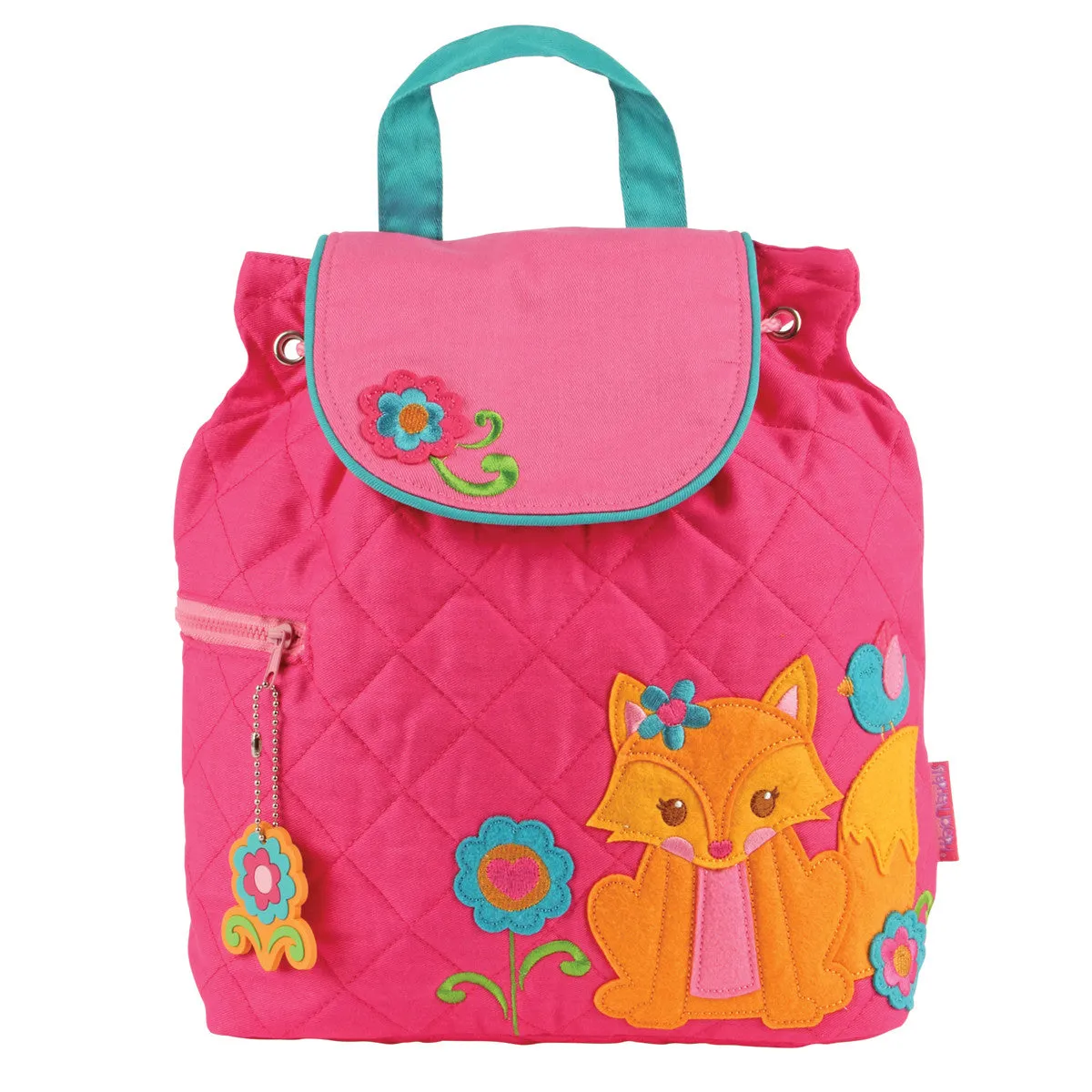 Stephen Joseph Quilted Backpack Girl Fox