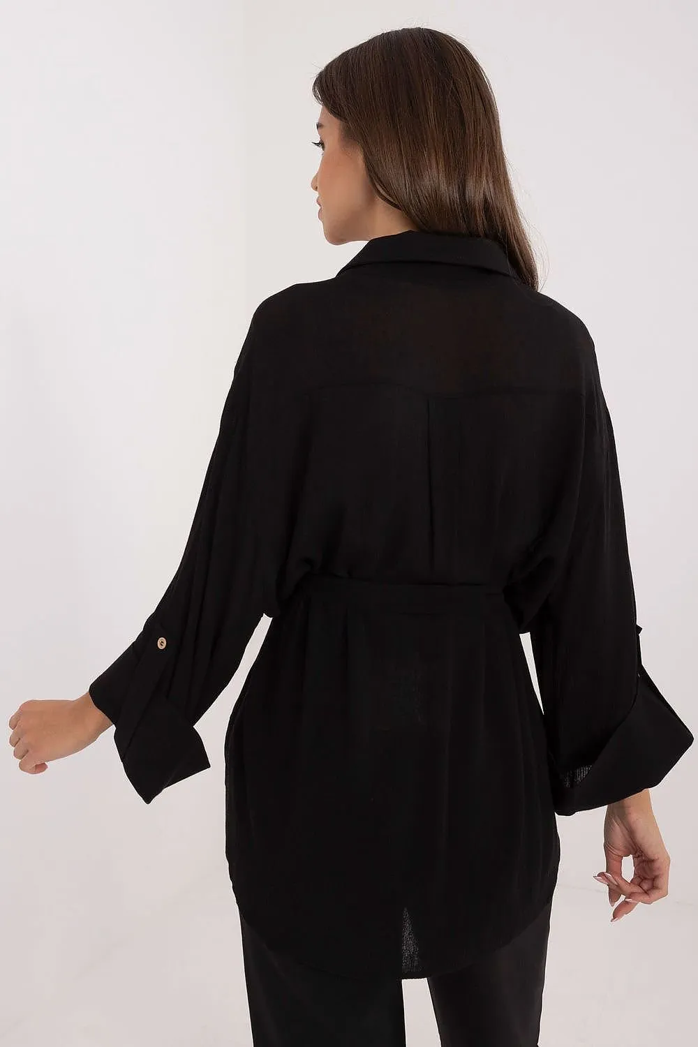 TEEK - Buttoned Belted Shirt