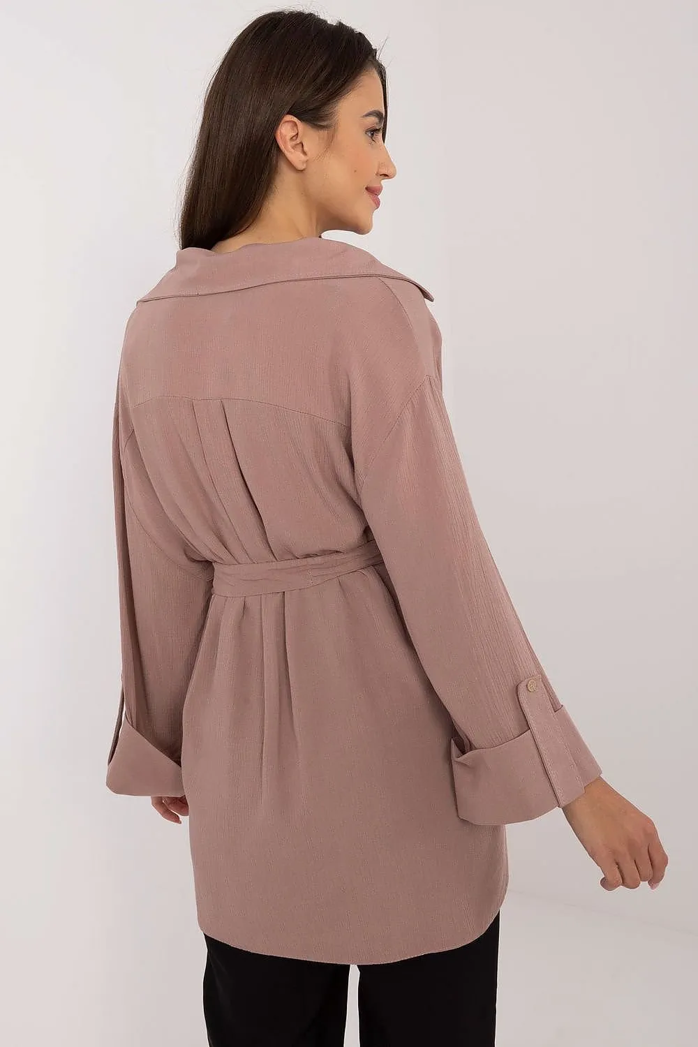 TEEK - Buttoned Belted Shirt