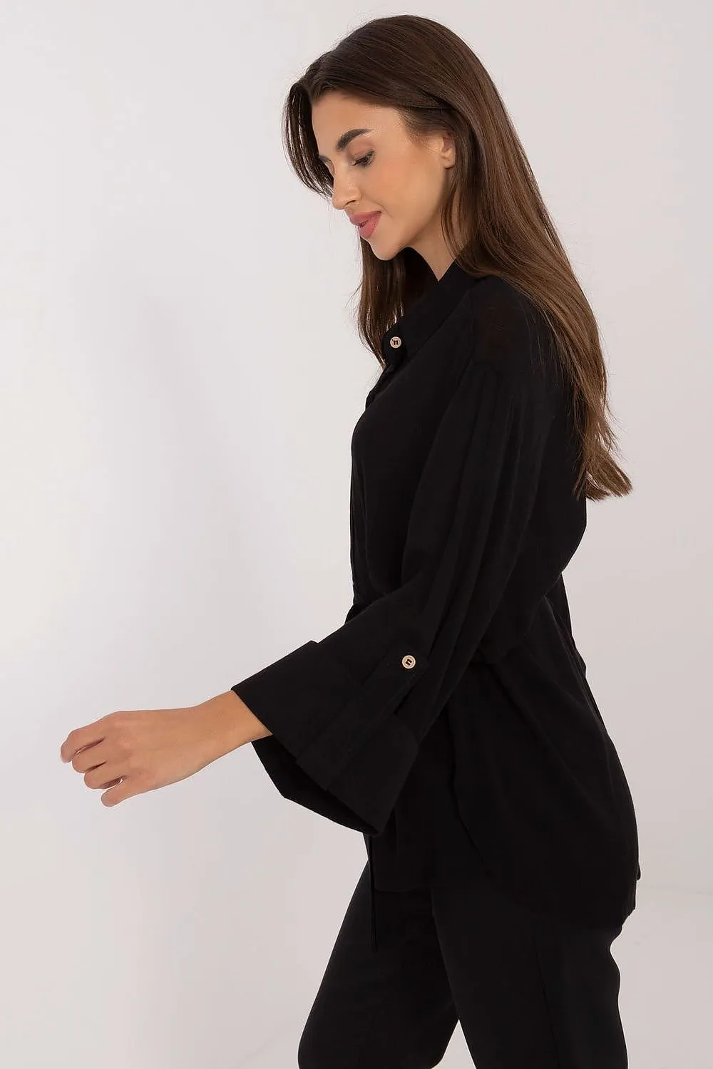 TEEK - Buttoned Belted Shirt