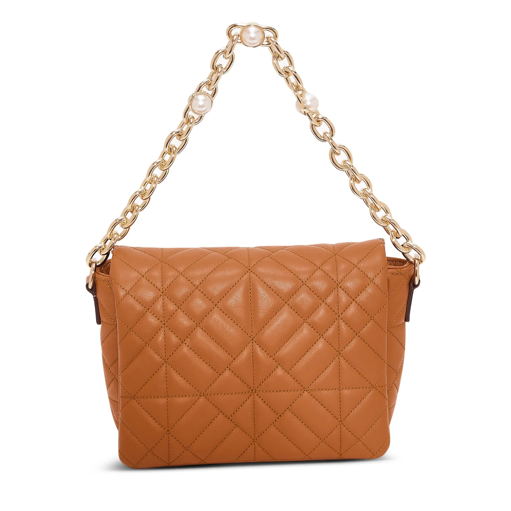 Violet Quilted Shoulder/Crossbody Bag