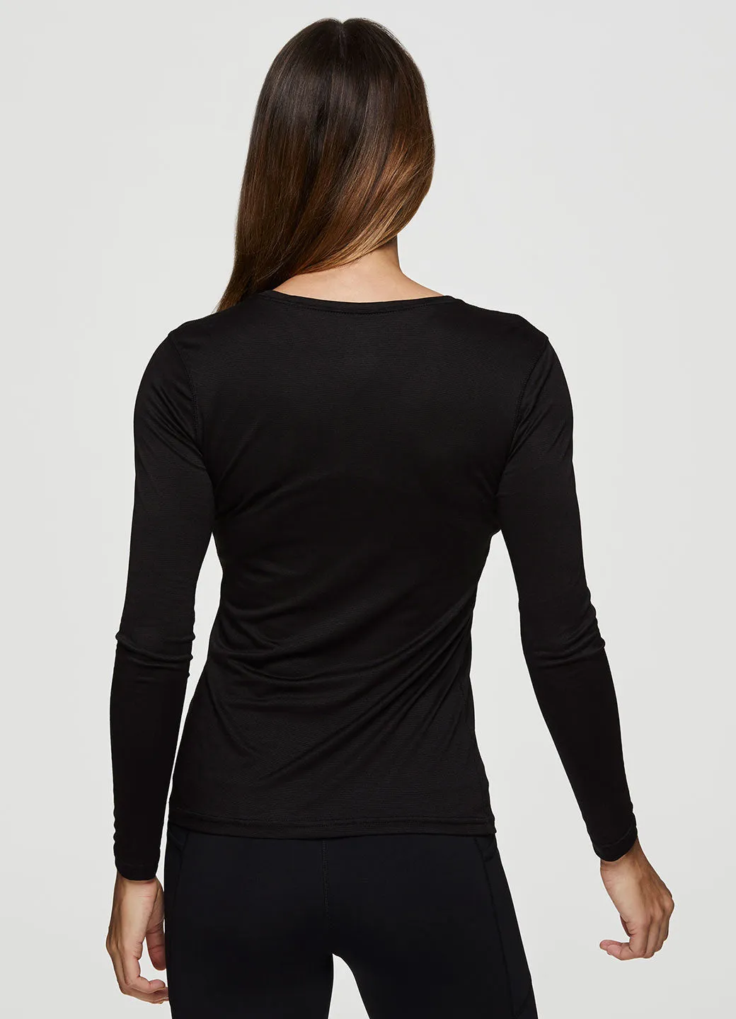Women's Wool Blend Long Sleeve Baselayer Top